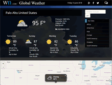 Tablet Screenshot of globalweather.com